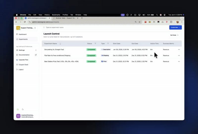 Create a New Theme Test