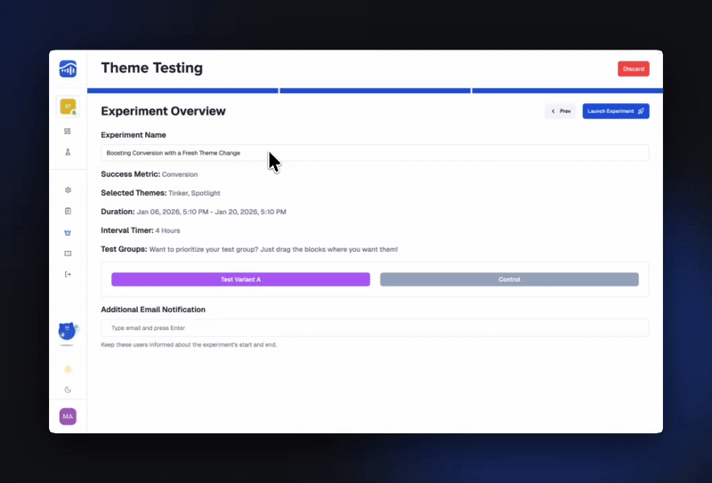 Name Your Experiment